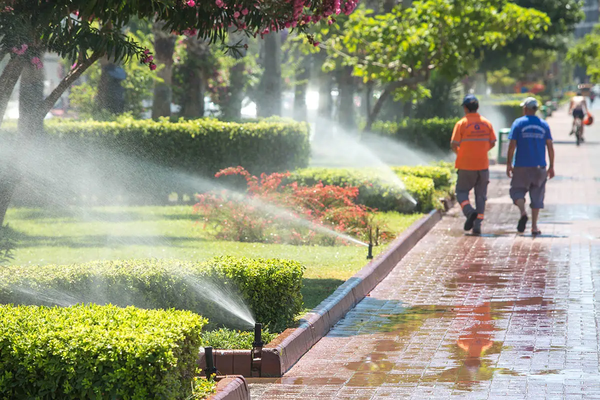 Sprinkler Repair Melissa team at work